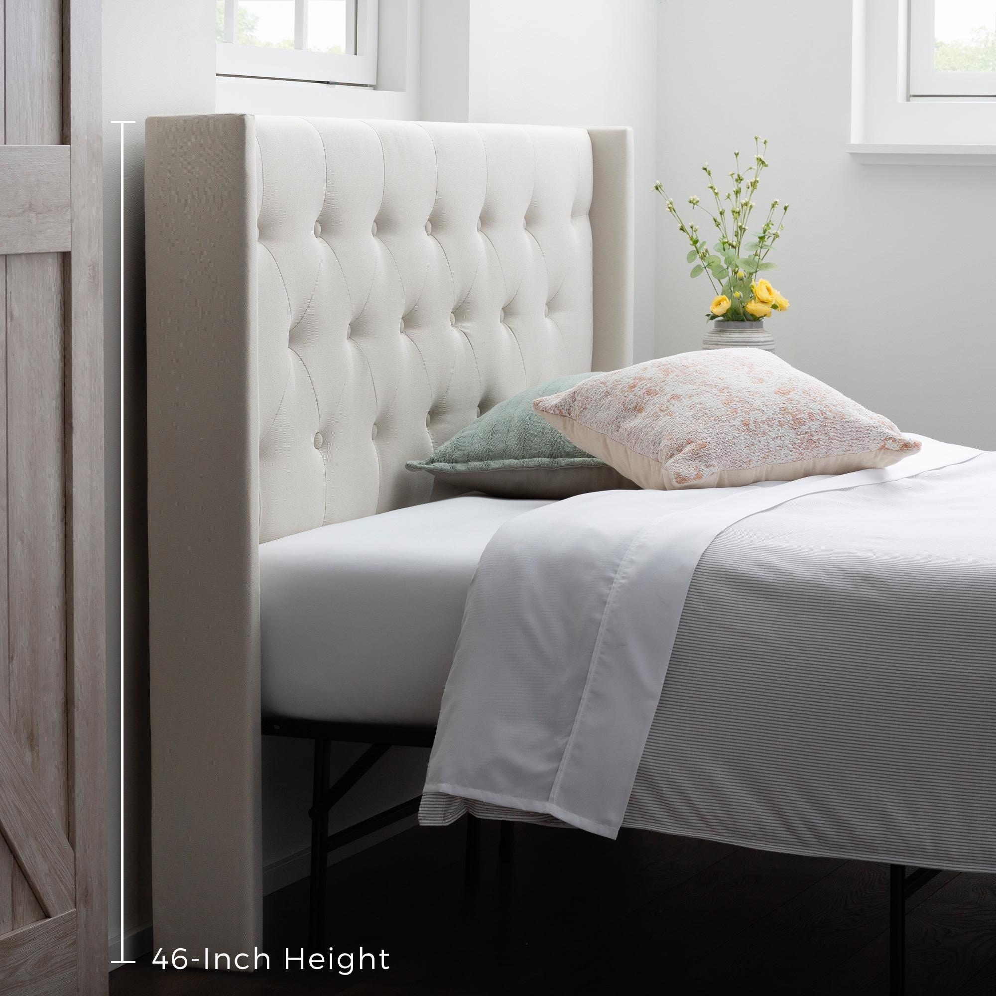 Brookside bella low profile shop wingback headboard